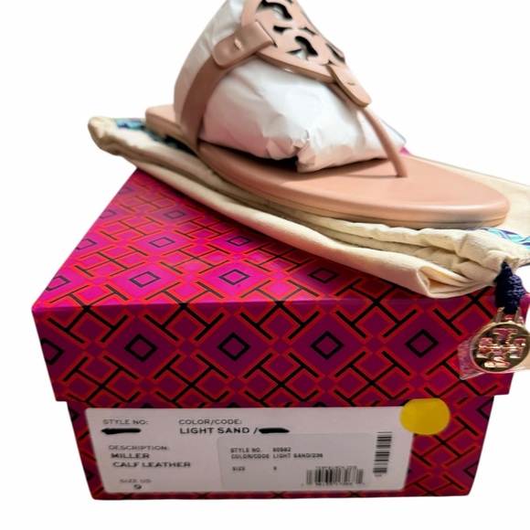 Tory Burch Women's Nude Sandals - Picture 2 of 2